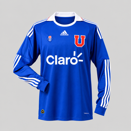 Camiseta Universidad de Chile Retro Local Manga Larga 2011