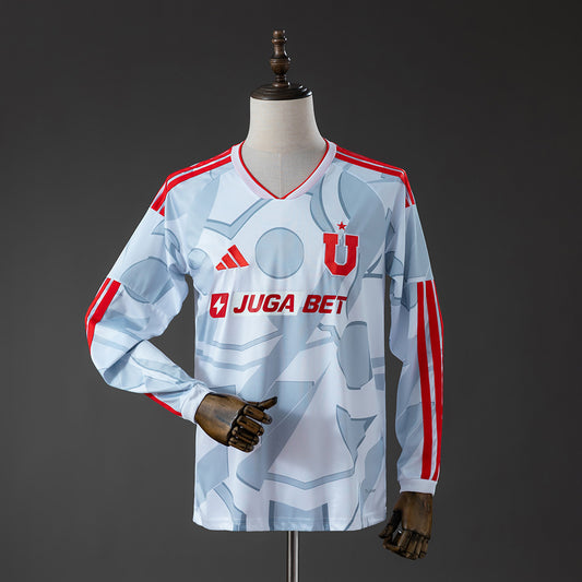 Camiseta Universidad de Chile Celeste Manga Larga 2026/27