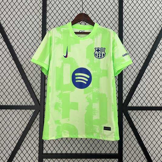 Camiseta Barcelona Tercera 2024/25 Símbolo Spotify