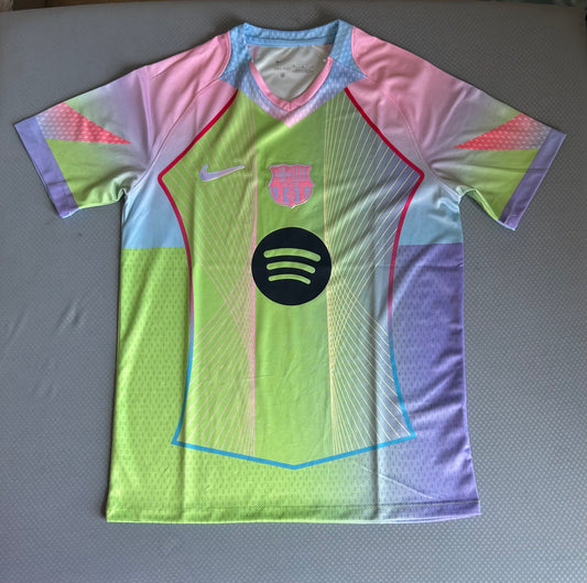 Camiseta Barcelona Edición Especial Verde y Rosa 2025/26