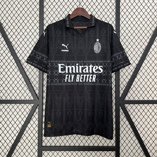 Camiseta AC Milan Cuarta Negra 2023/24