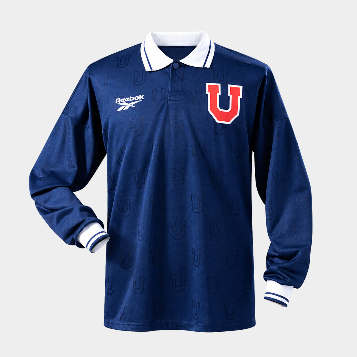 Camiseta Universidad de Chile Retro Local Manga Larga 1998