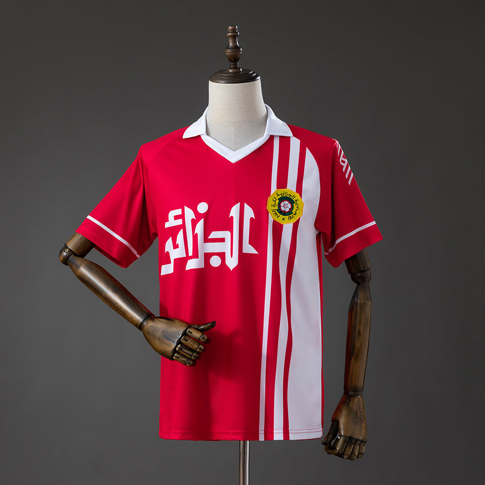 Camiseta Argelia Visita 1986 Retro