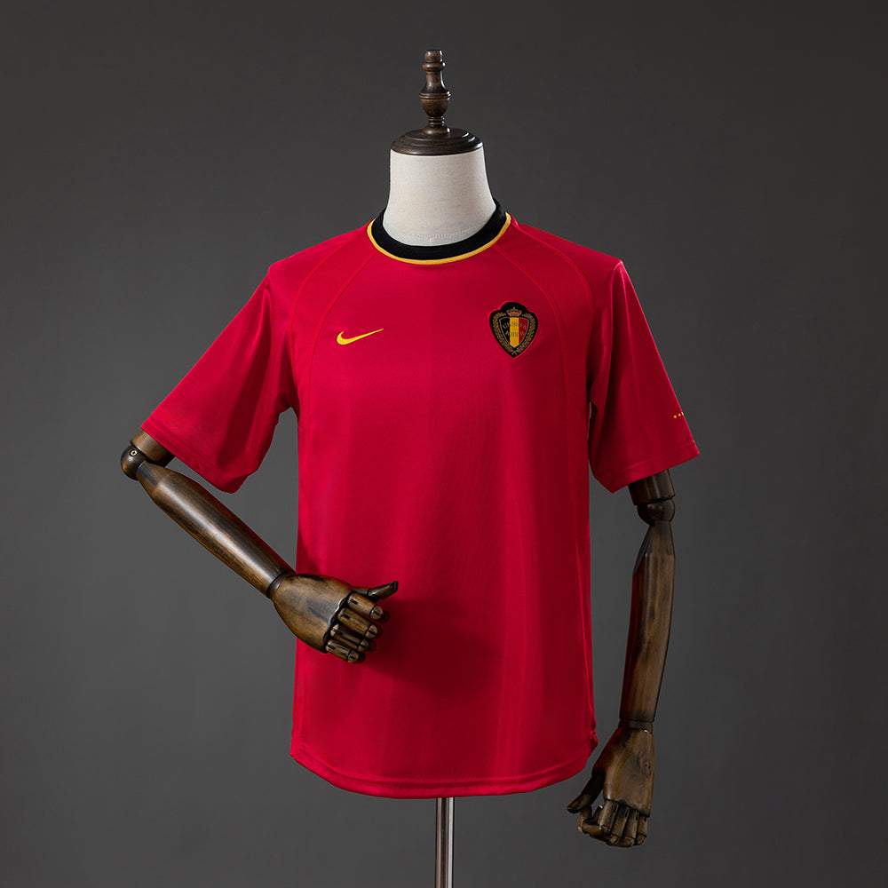 Camiseta Bélgica Local 2000 Retro