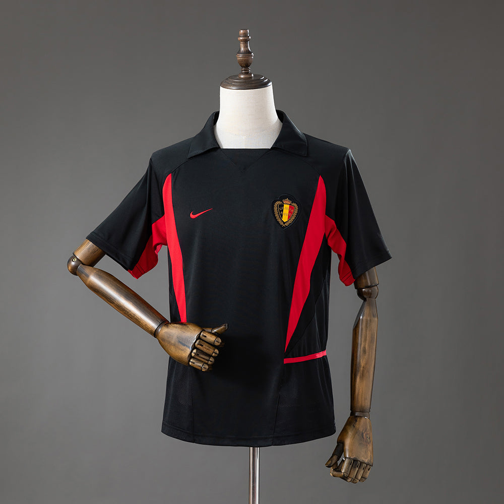 Camiseta Bélgica Visita 2002 Retro