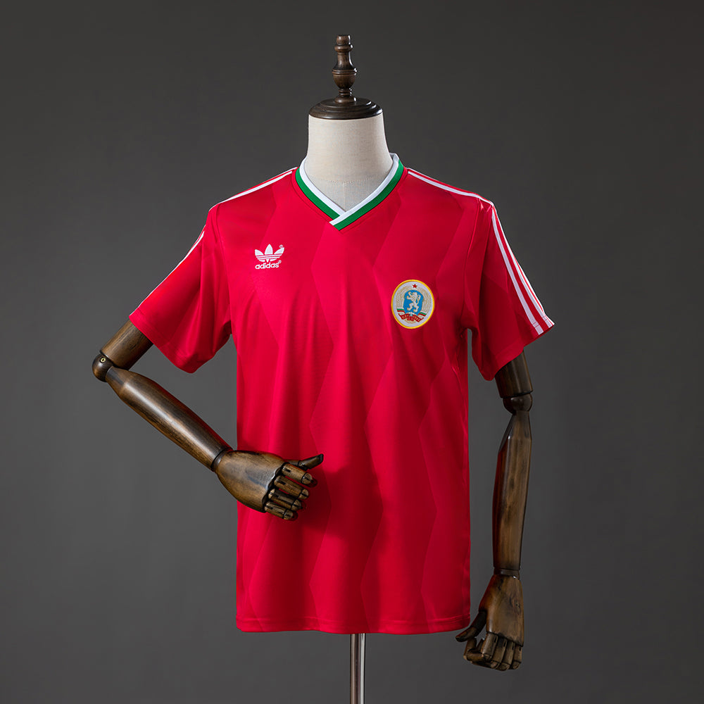Camiseta Bulgaria Visita 1986 Retro