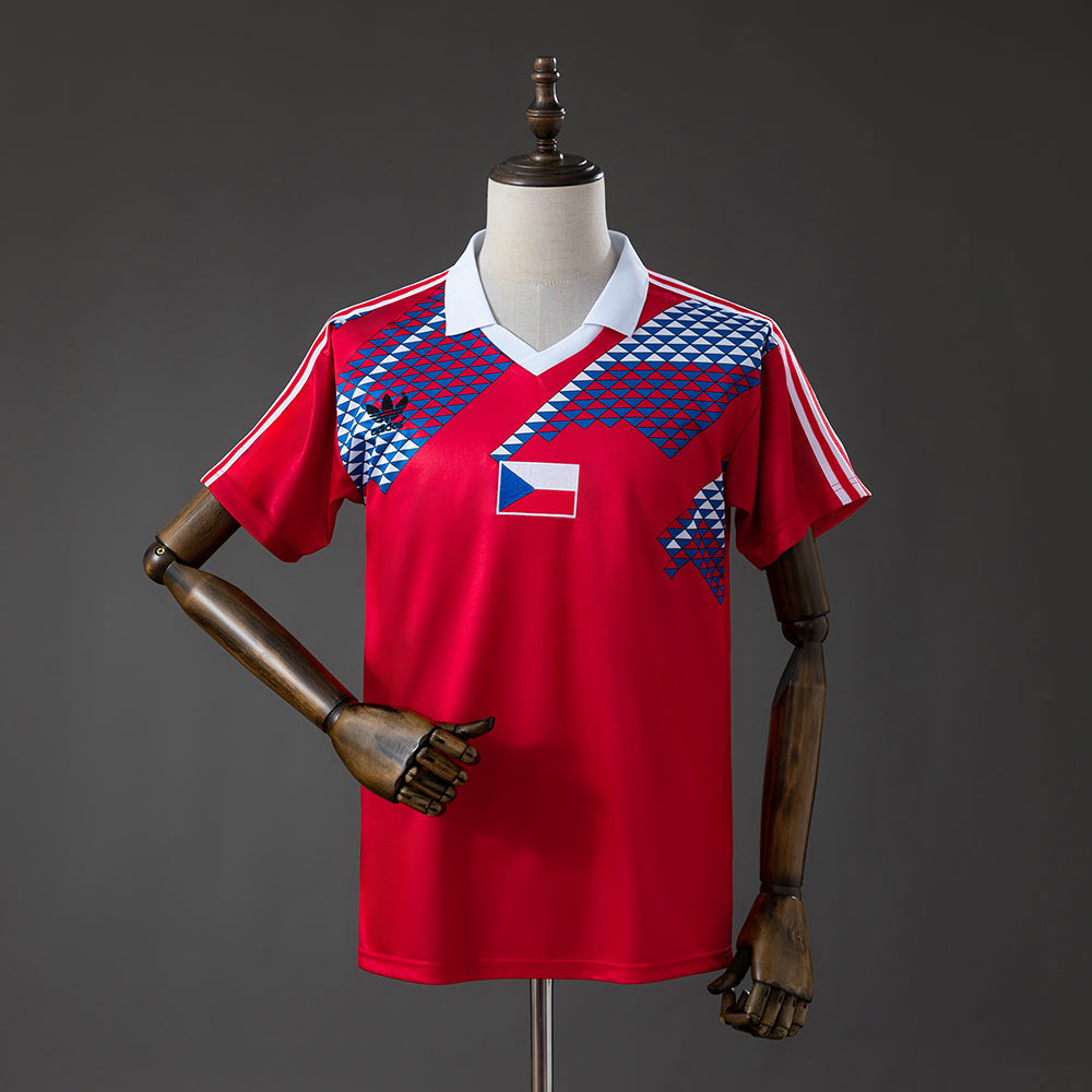 Camiseta Checoslovaquia Local 1990 Retro
