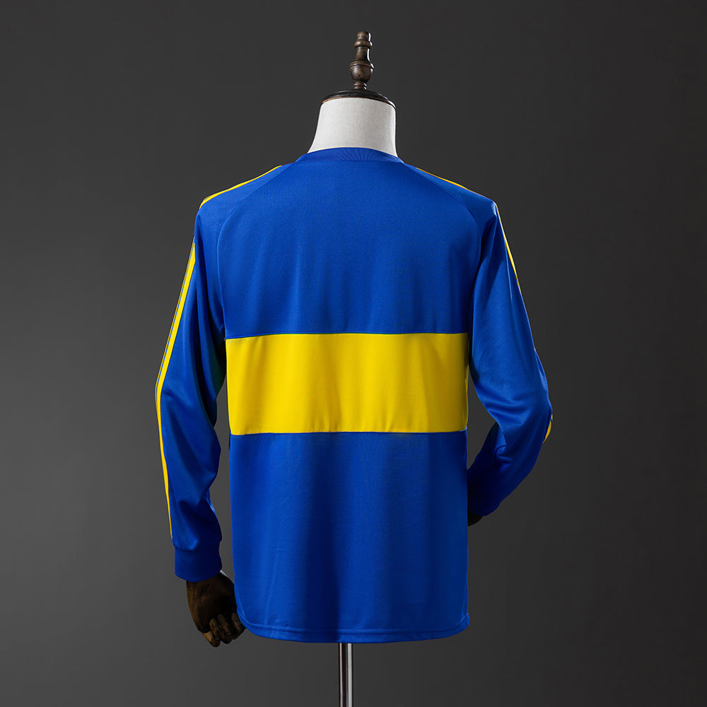 Camiseta Boca Juniors Retro Local 1981 Manga Larga