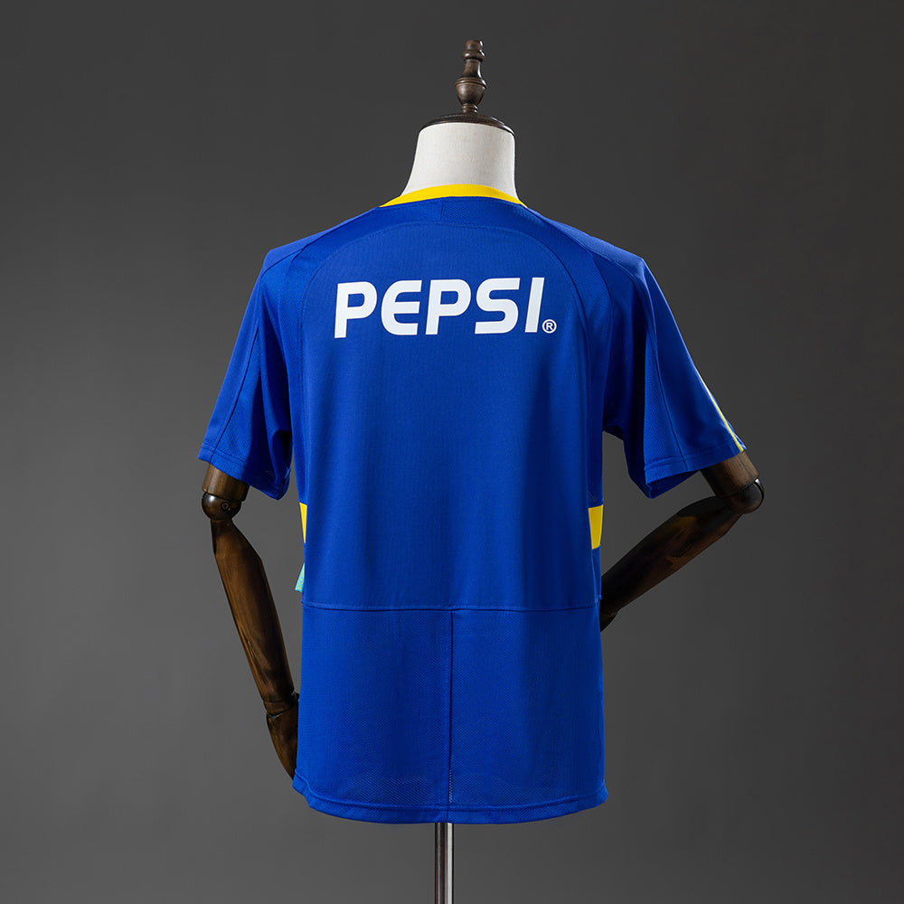 Camiseta Boca Juniors Retro Local 2003/04