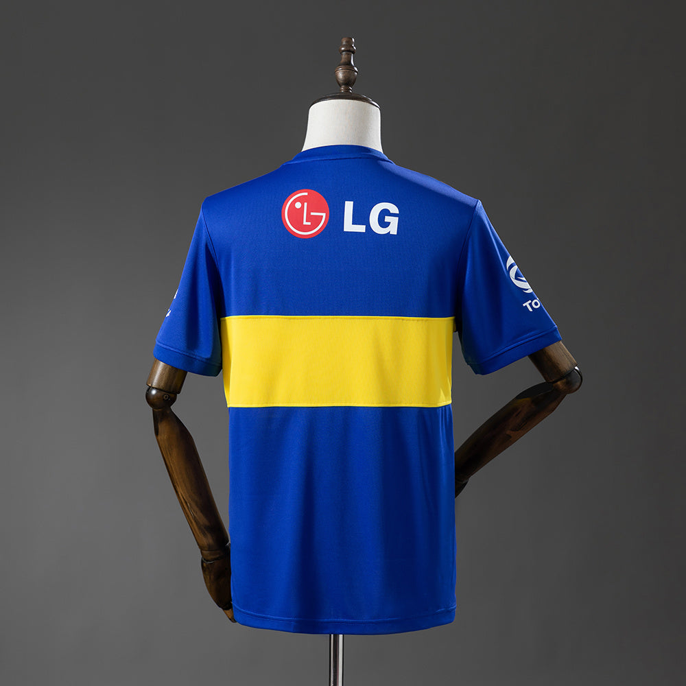 Camiseta Boca Juniors Retro Alternativa Suecia 2010