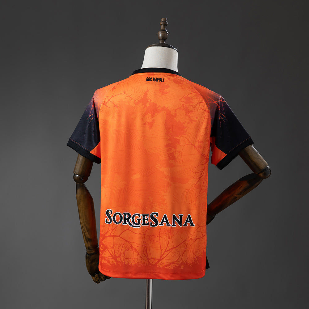 Camiseta Napoli Arquero Halloween Naranja 2025/26
