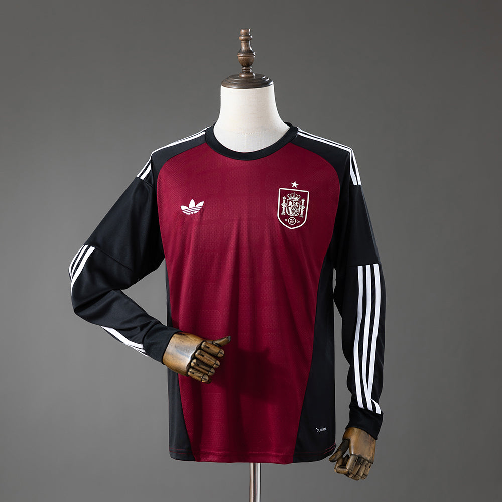 Camiseta España Arquero Roja 2026 Manga Larga