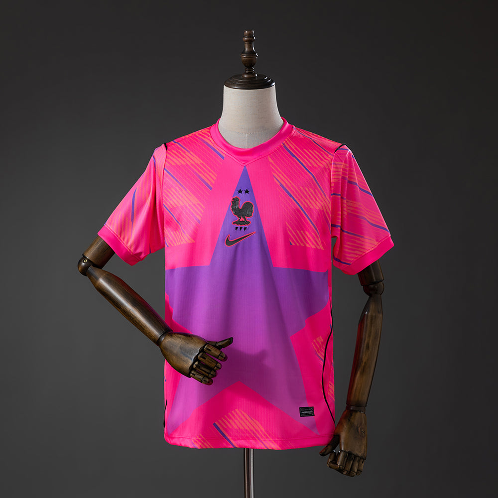 Camiseta Francia Arquero Rosa 2026