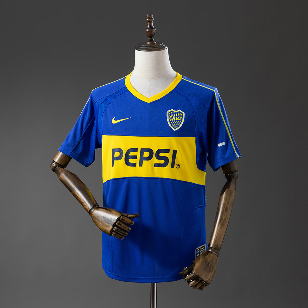 Camiseta Boca Juniors Retro Local 2003/04
