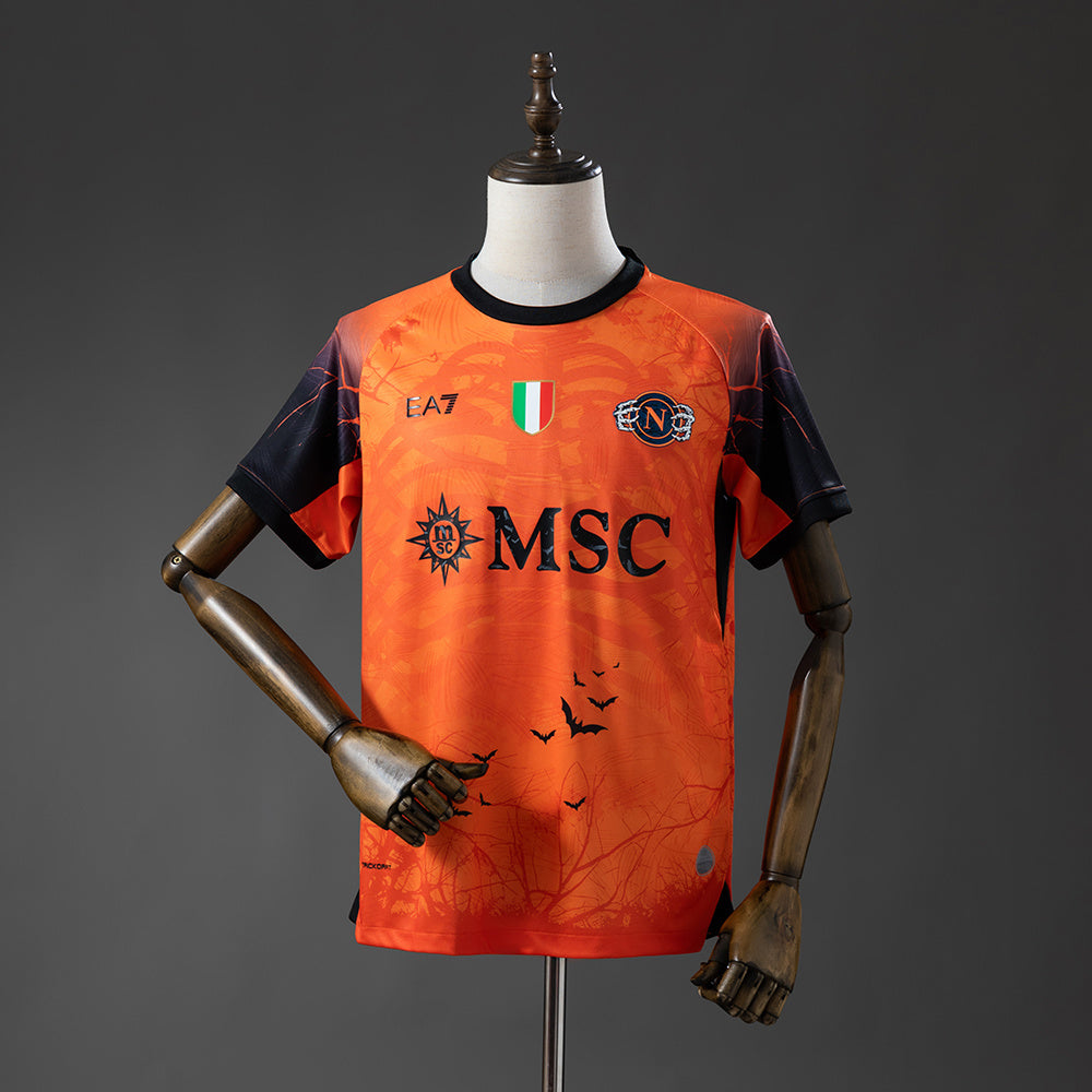 Camiseta Napoli Arquero Halloween Naranja 2025/26
