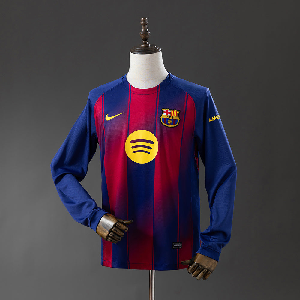 Camiseta Barcelona Local 2025/26 Manga Larga