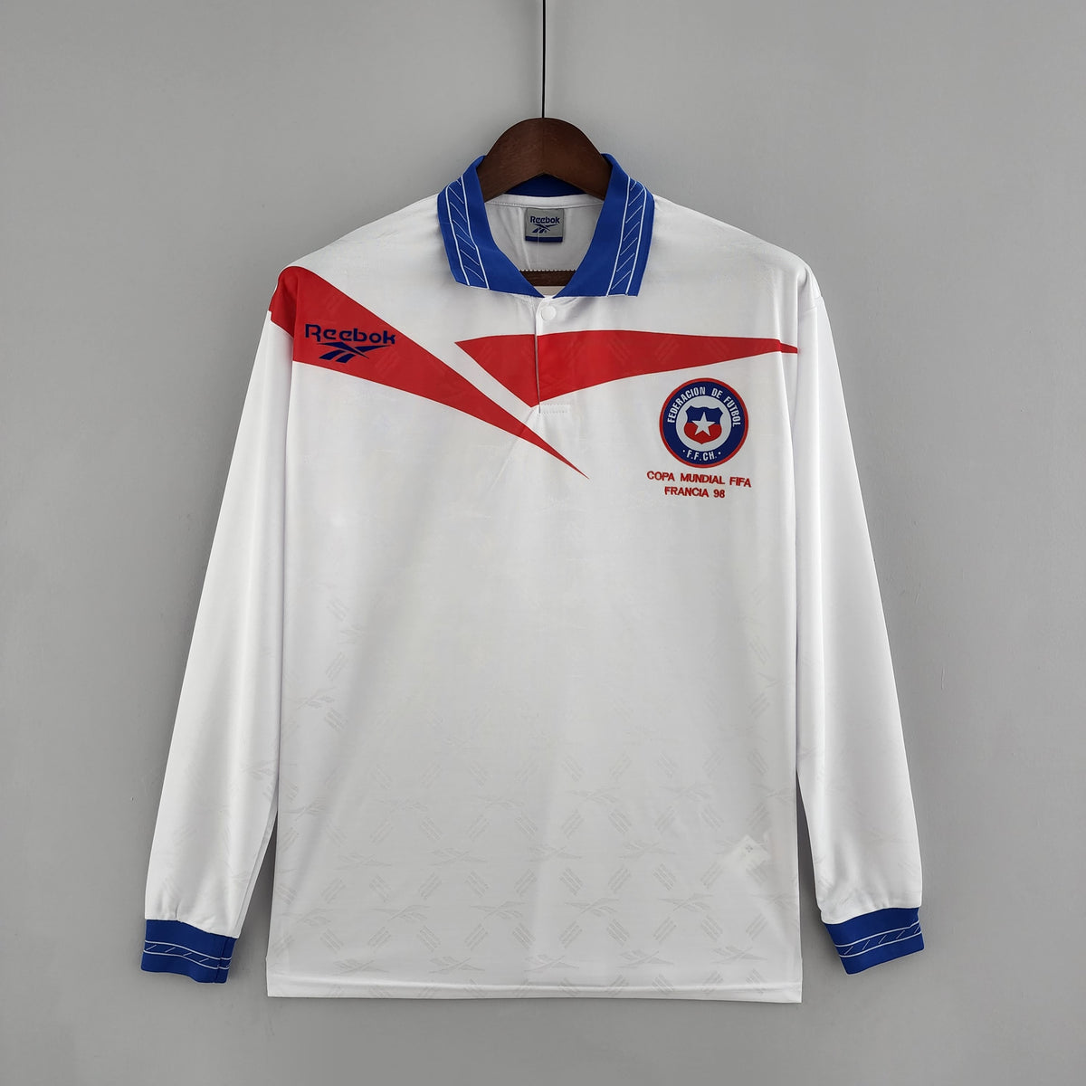 Camiseta Chile Retro Visita Manga Larga 1998