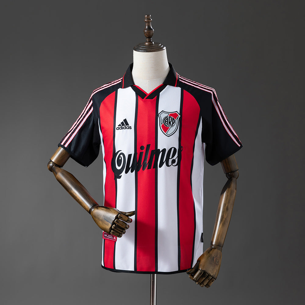 Camiseta River Plate Retro Alternativa Tricolor 2000/01