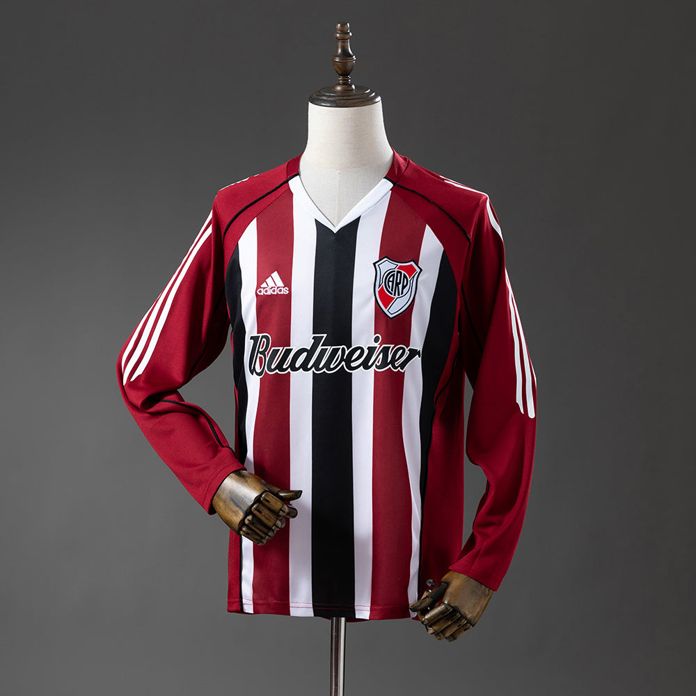Camiseta River Plate Retro Visita 2005/06 Manga Larga