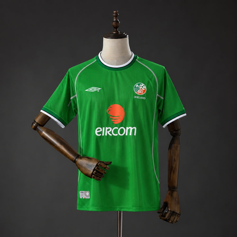 Camiseta Irlanda Local 2002 Retro