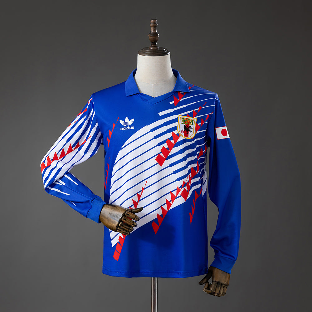 Camiseta Japón Local 1993 Manga Larga Retro