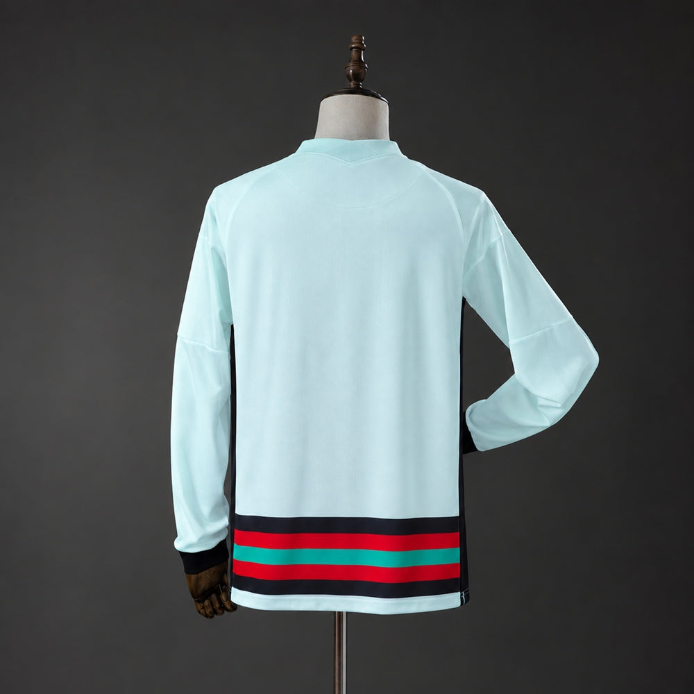 Camiseta Portugal Visita 2020 Manga Larga Retro
