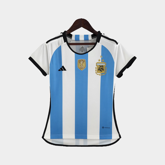 Camiseta Argentina Local 2022 Tres Estrellas