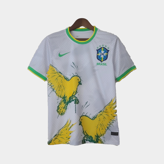 Camiseta Brasil Edición Especial Blanca 2022