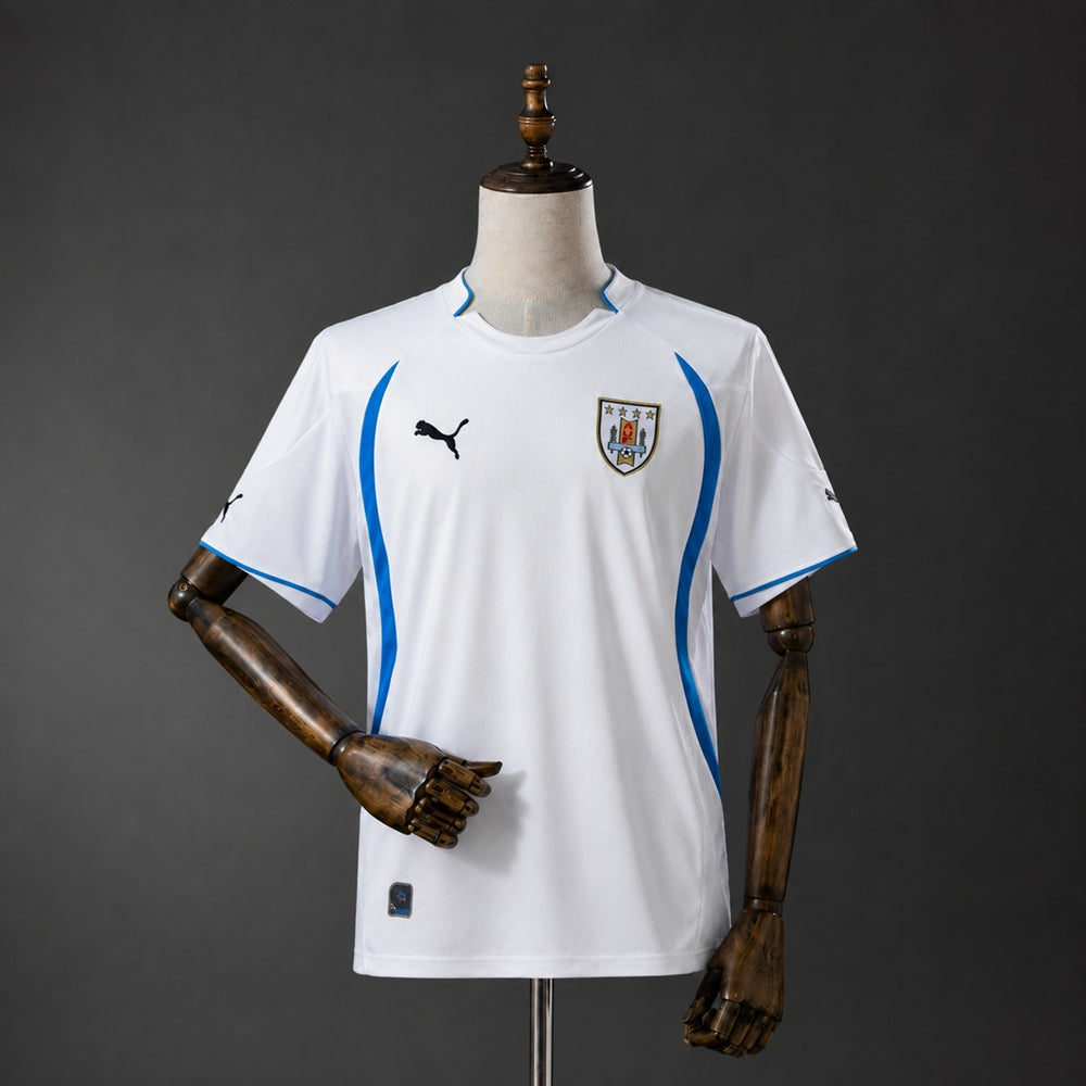 Camiseta Uruguay Visita 2010 Retro