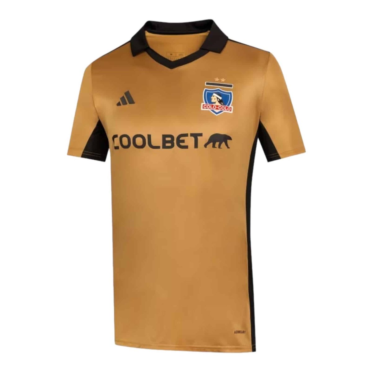 Camiseta Colo Colo Dorada Visita