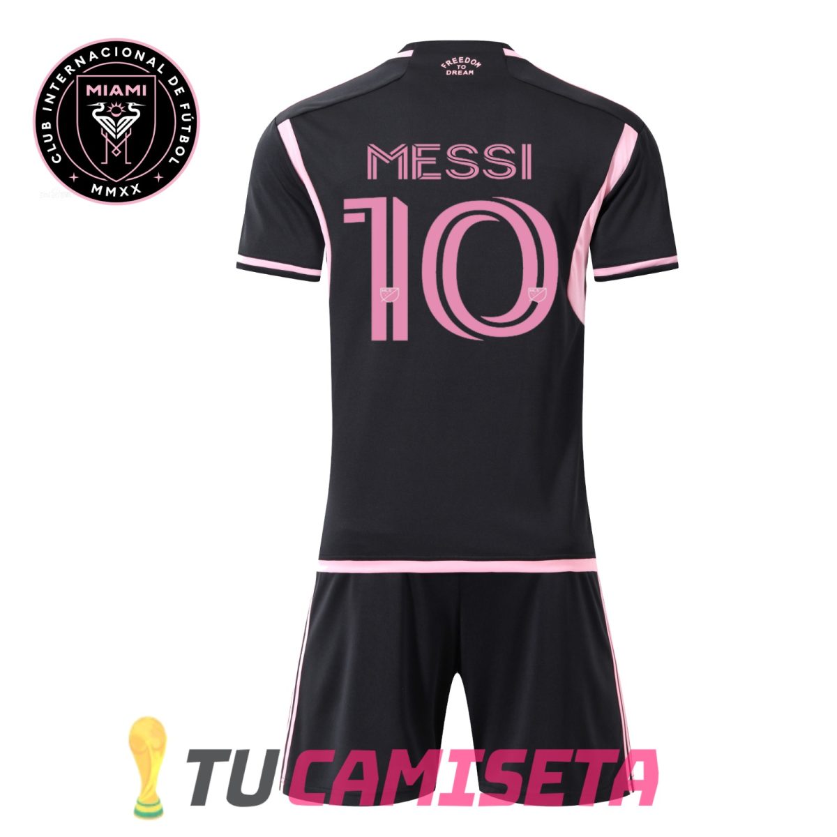 Set niño futbol Inter Miami CF Messi
